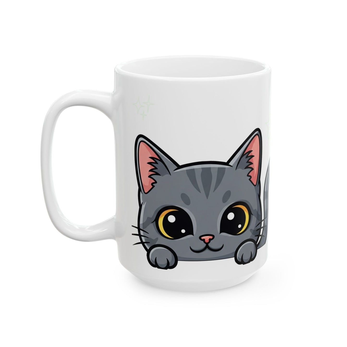 Cat Peek-a-Boo Mug | Best Cat Mama Gift