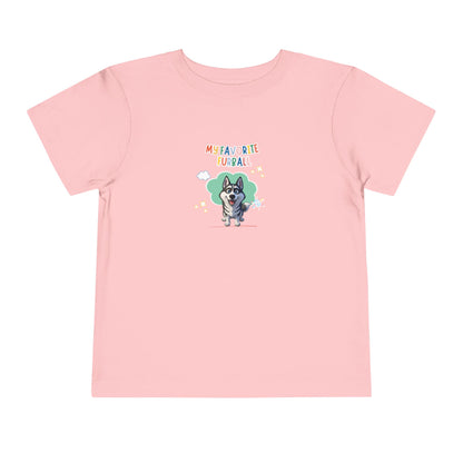 Husky Favorite Furball Toddler Tee