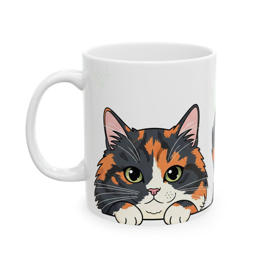 Cat Peek-a-Boo Mug | Best Cat Daddy Gift
