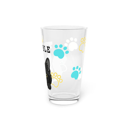 Selkirk Rex Tiny Trouble Pint Glass