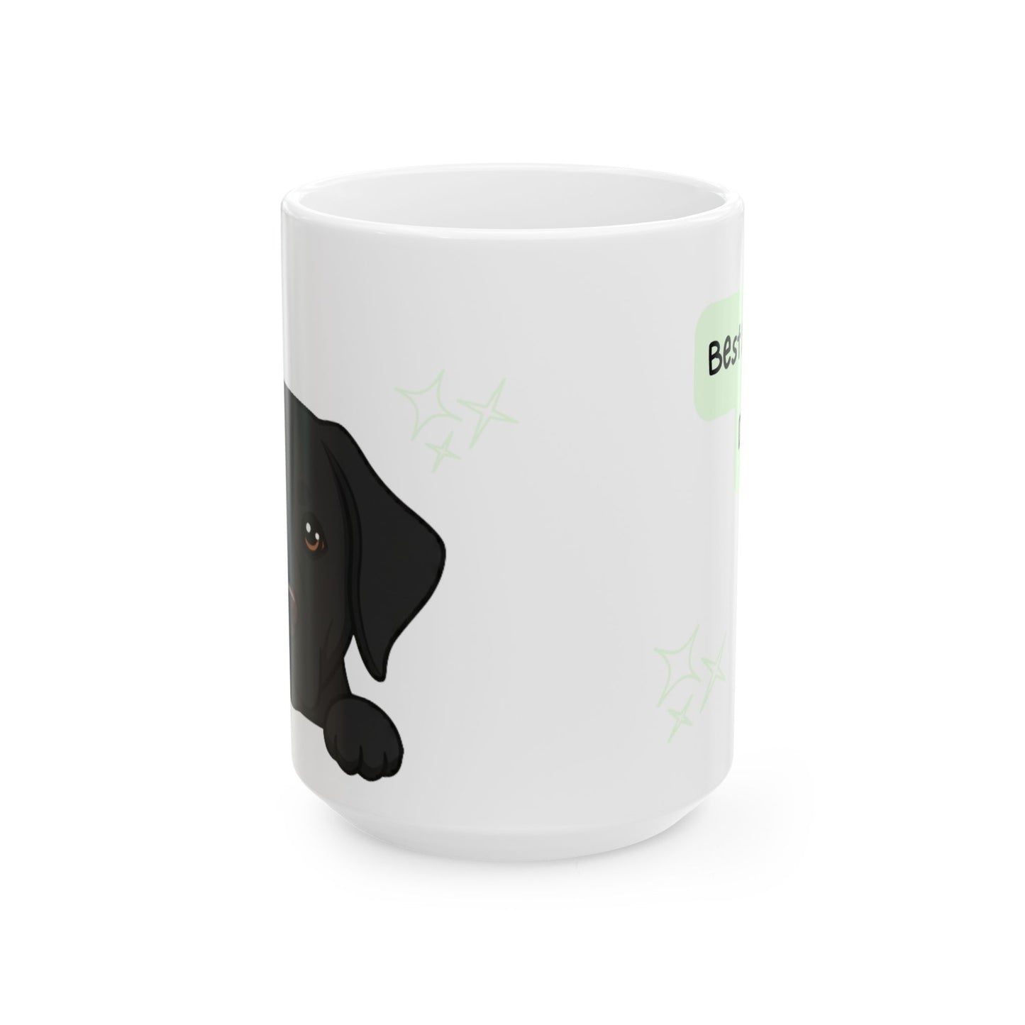 Lab Peek-a-Boo Mug | Best Labrador Retriever Daddy Gift