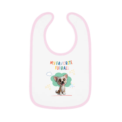 Chinese Crested Favorite Furball Baby Bib