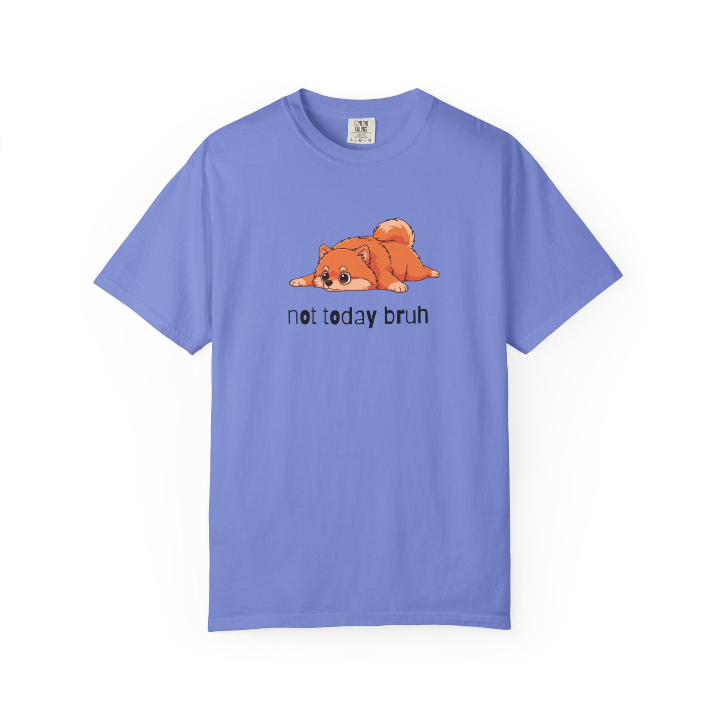 Pomeranian Not Today Bruh T-Shirt