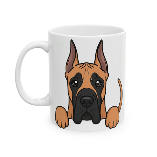 Great Dane Peek-a-Boo Mug | Best Great Dane Daddy Gift