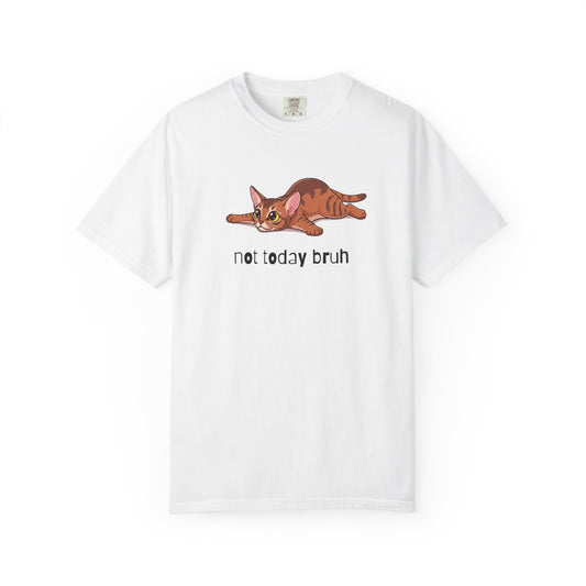 Abyssinian Not Today Bruh T-Shirt