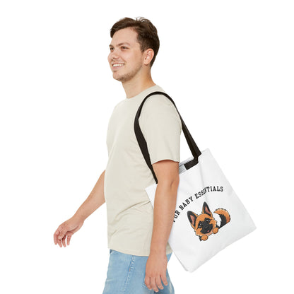 German Shepherd FurBaby Tote Bag