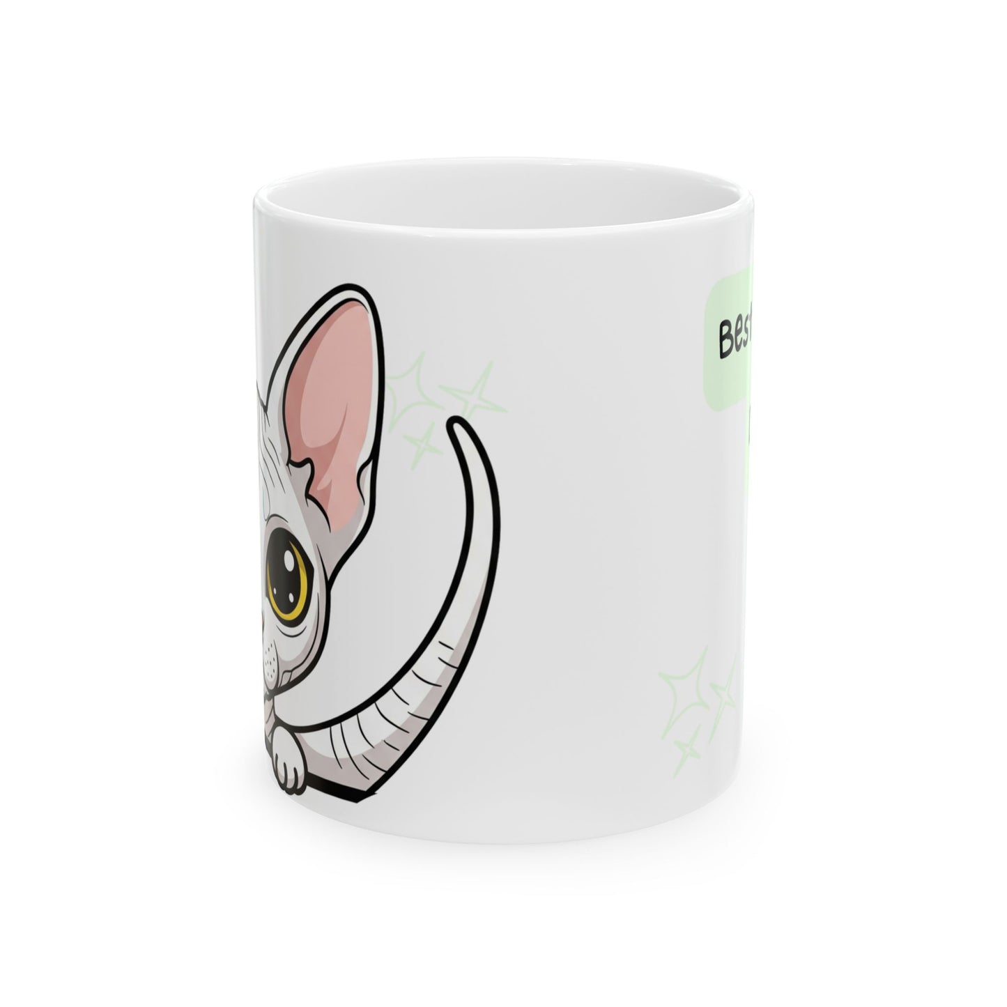 Sphynx Peek-a-Boo Mug | Best Sphynx Daddy Gift