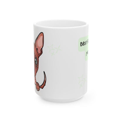 Peruvian Hairless Peek-a-Boo Mug | Best Hairless Dog Mama Gift