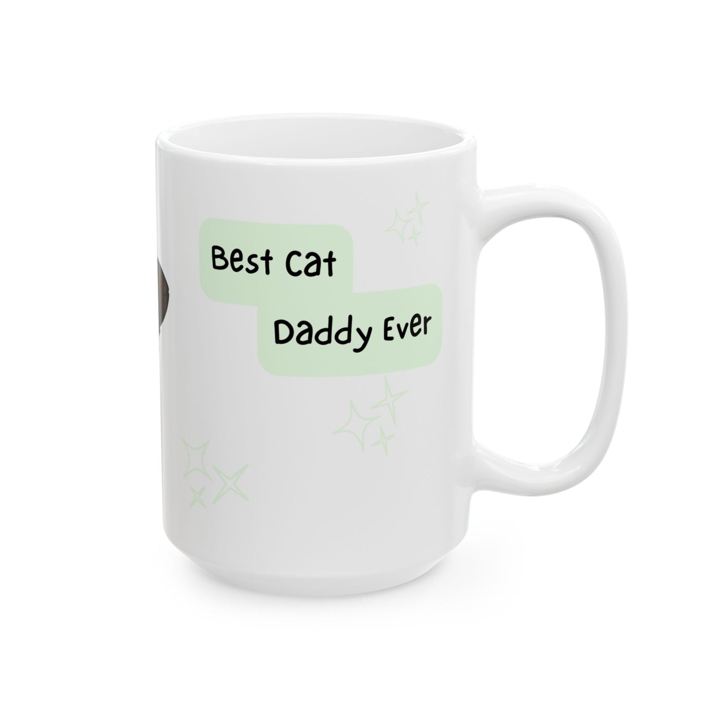 Cat Peek-a-Boo Mug | Best Cat Daddy Gift