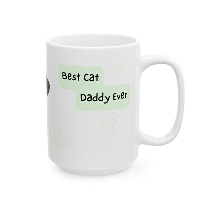 Cat Peek-a-Boo Mug | Best Cat Daddy Gift