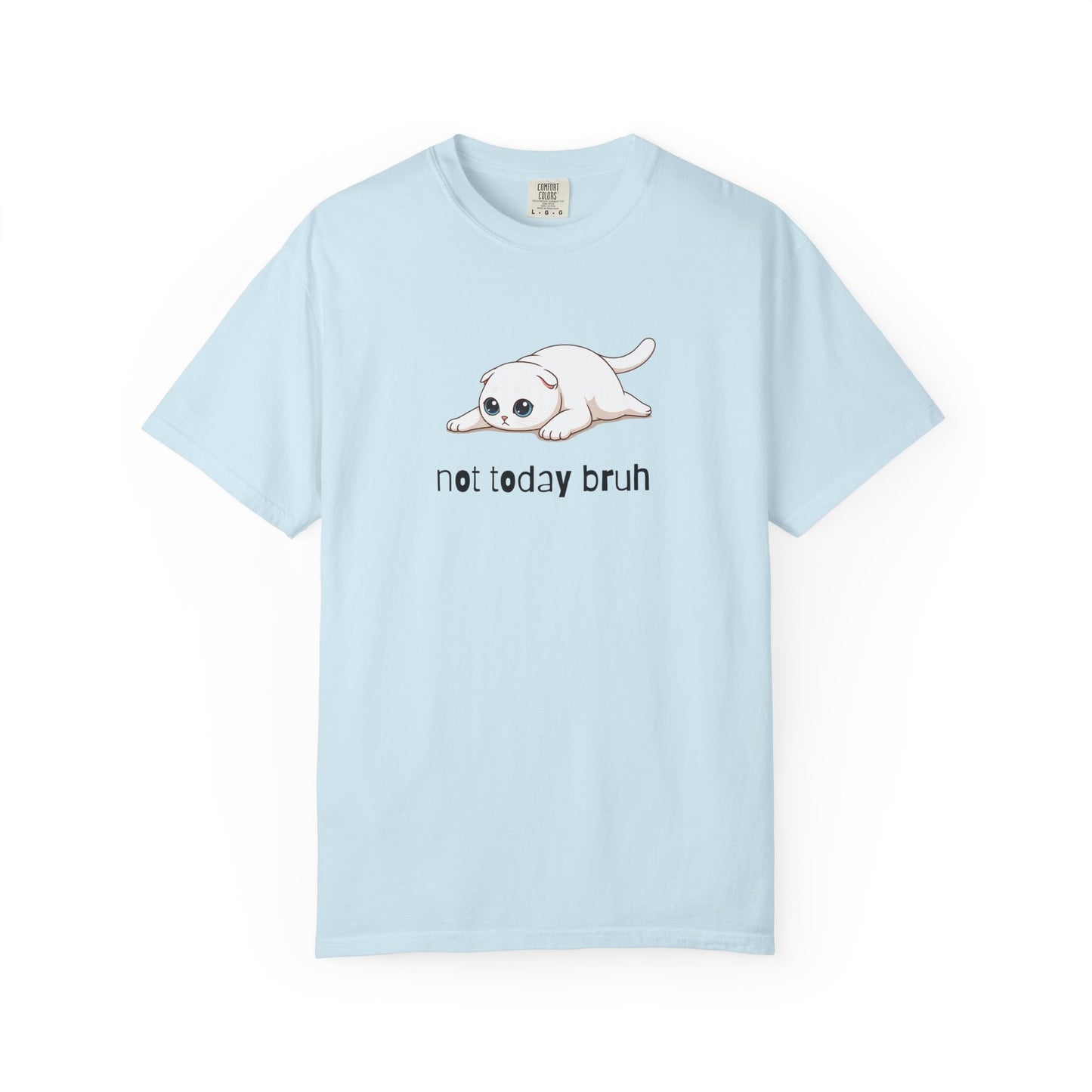 Scottish Fold Not Today Bruh T-Shirt