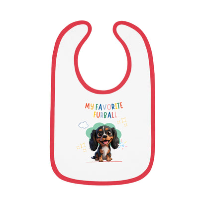 Cavalier Favorite Furball Baby Bib