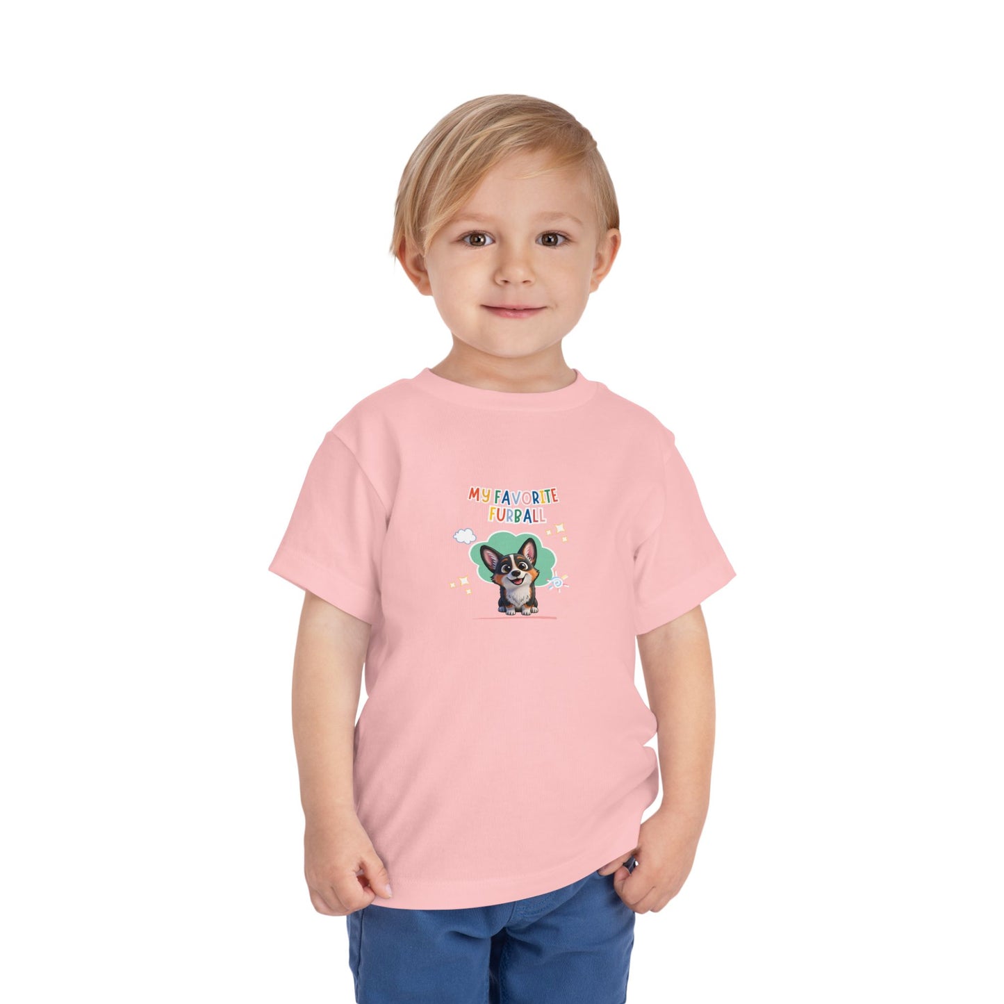 Corgi Favorite Furball Toddler Tee