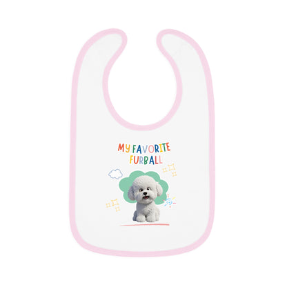 Bichon Frise Favorite Furball Baby Bib