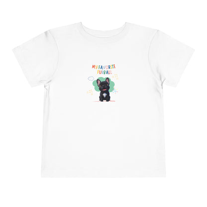 Frenchie Favorite Furball Toddler Tee