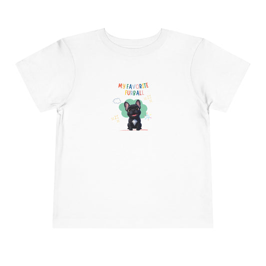 Frenchie Favorite Furball Toddler Tee