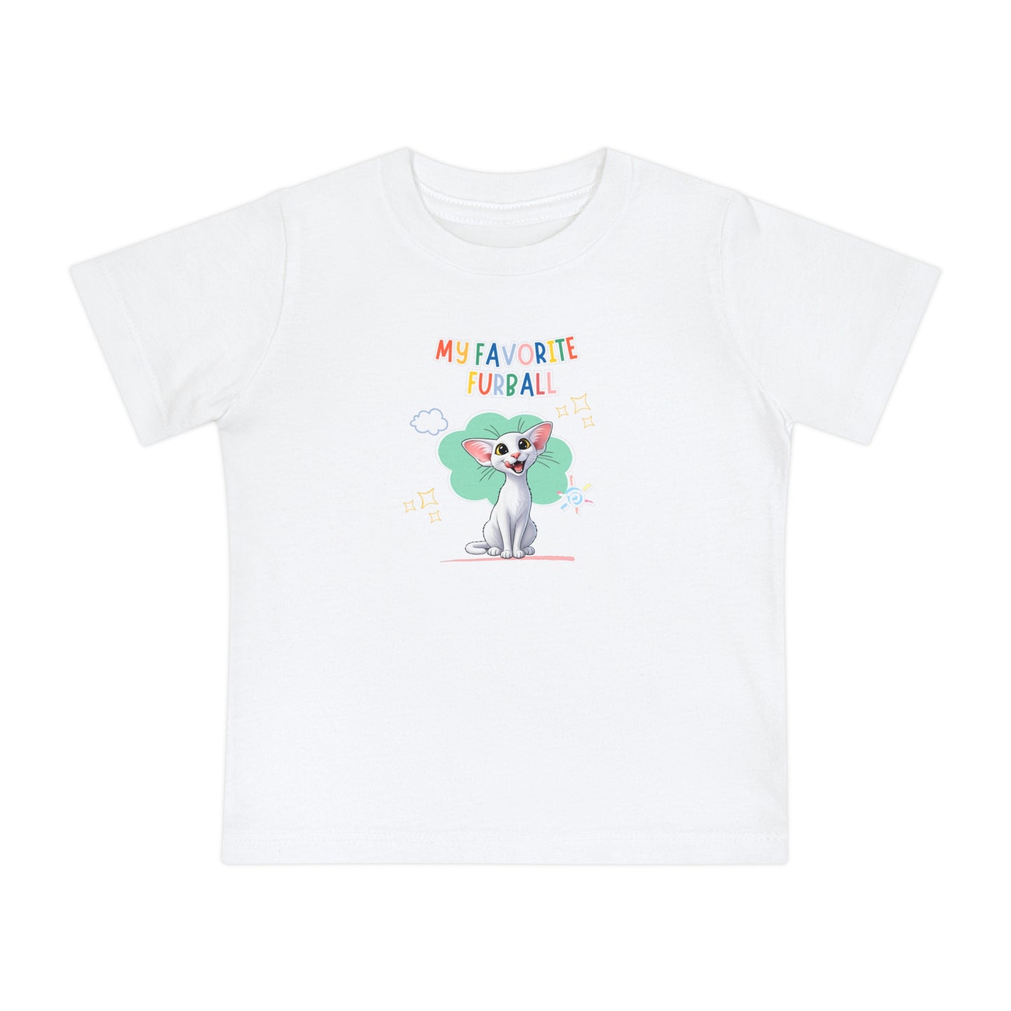 Oriental Shorthair Cat Favorite Furball Baby Tee