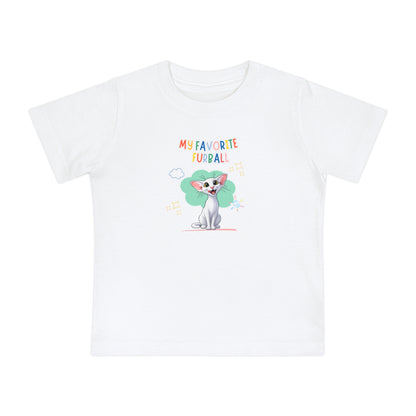 Oriental Shorthair Cat Favorite Furball Baby Tee