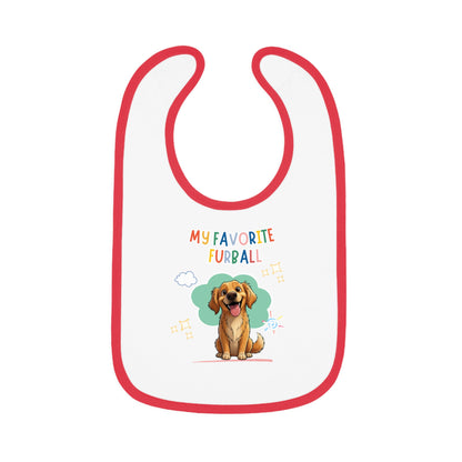 Golden Retriever Favorite Furball Baby Bib