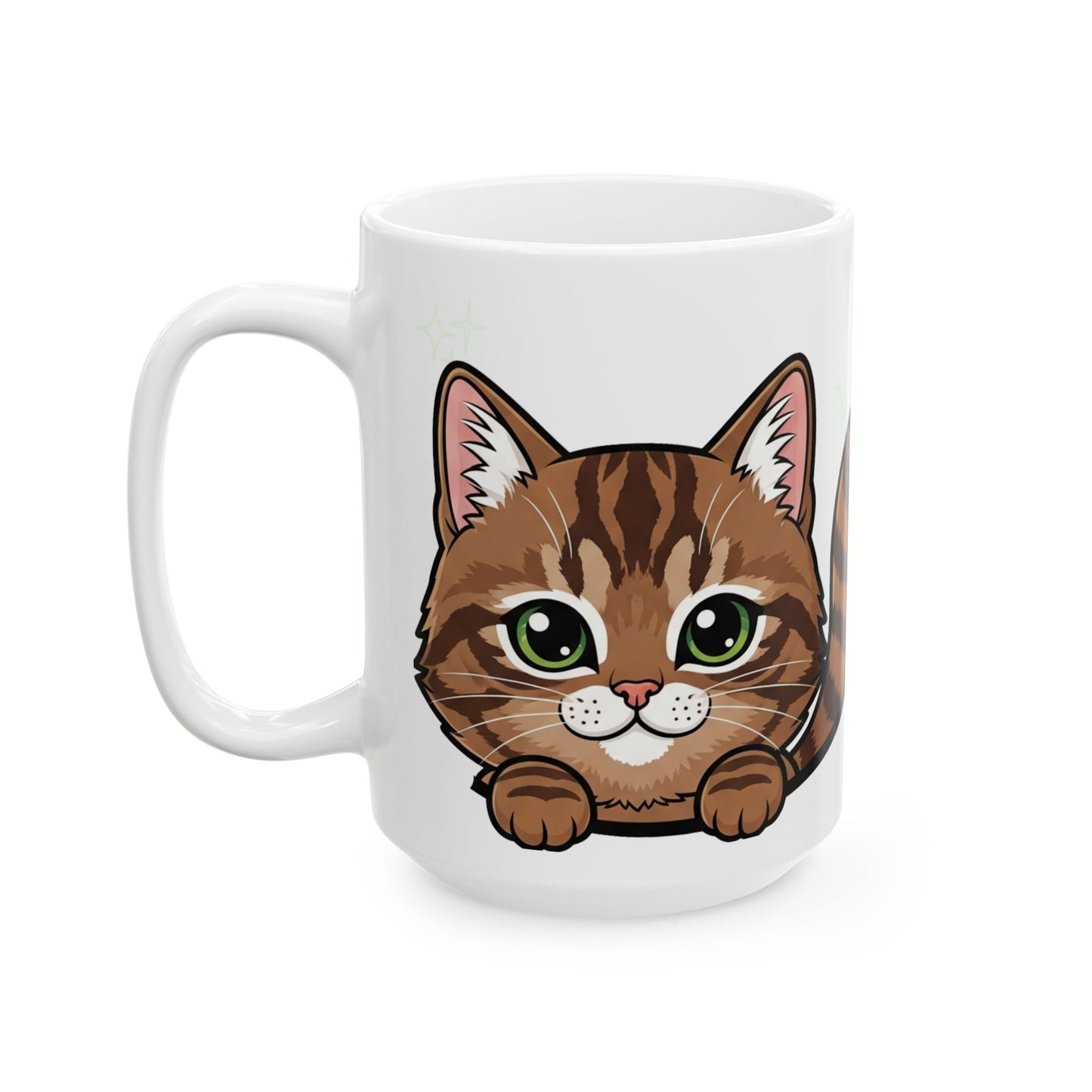 Cat Peek-a-Boo Mug | Best Cat Mama Gift