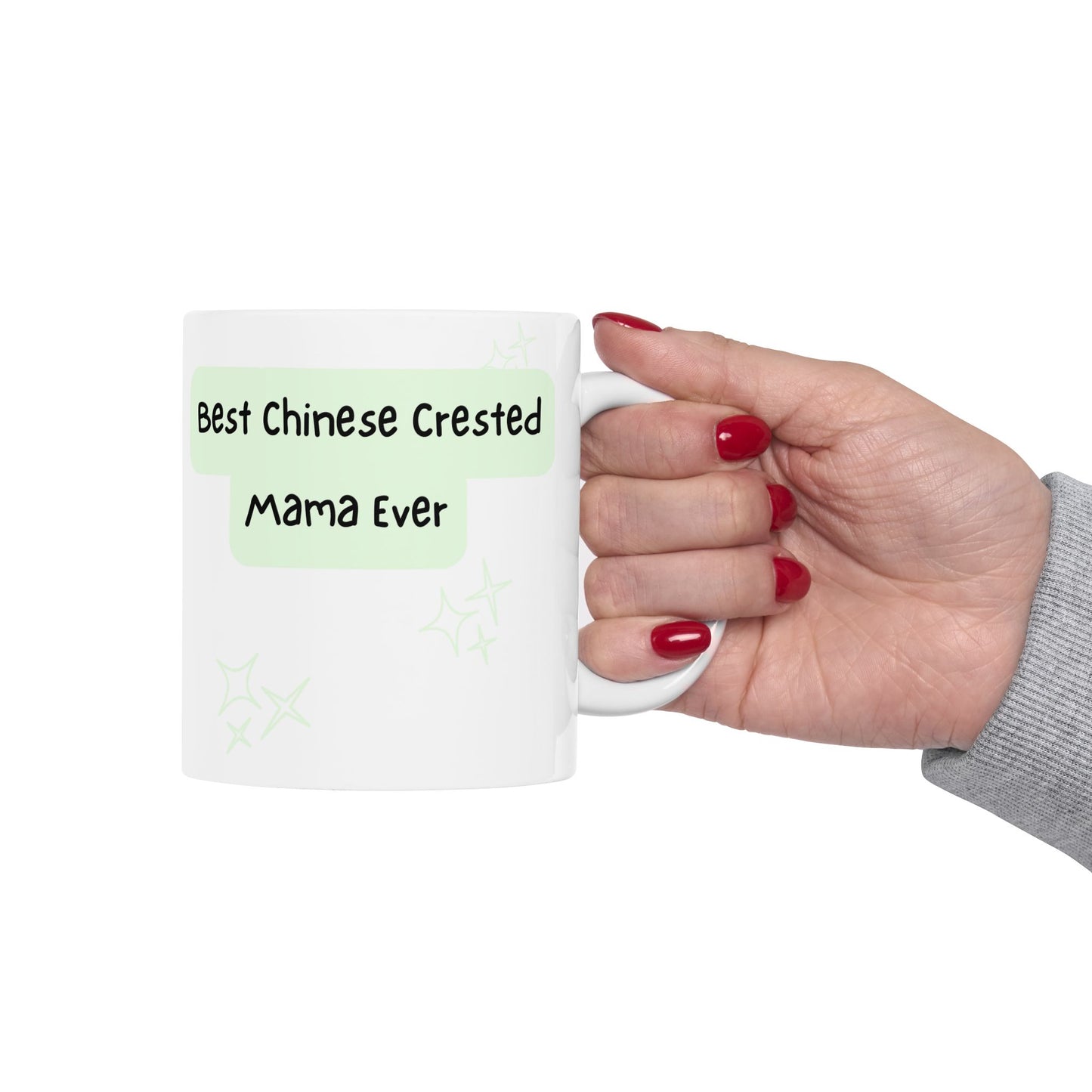 Chinese Crested Peek-a-Boo Mug | Best Chinese Crested Mama Gift