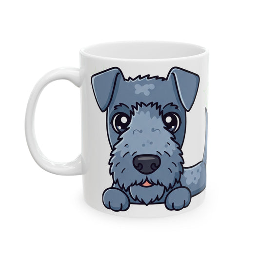 Kerry Blue Terrier Peek-a-Boo Mug | Best Kerry Blue Mama Gift