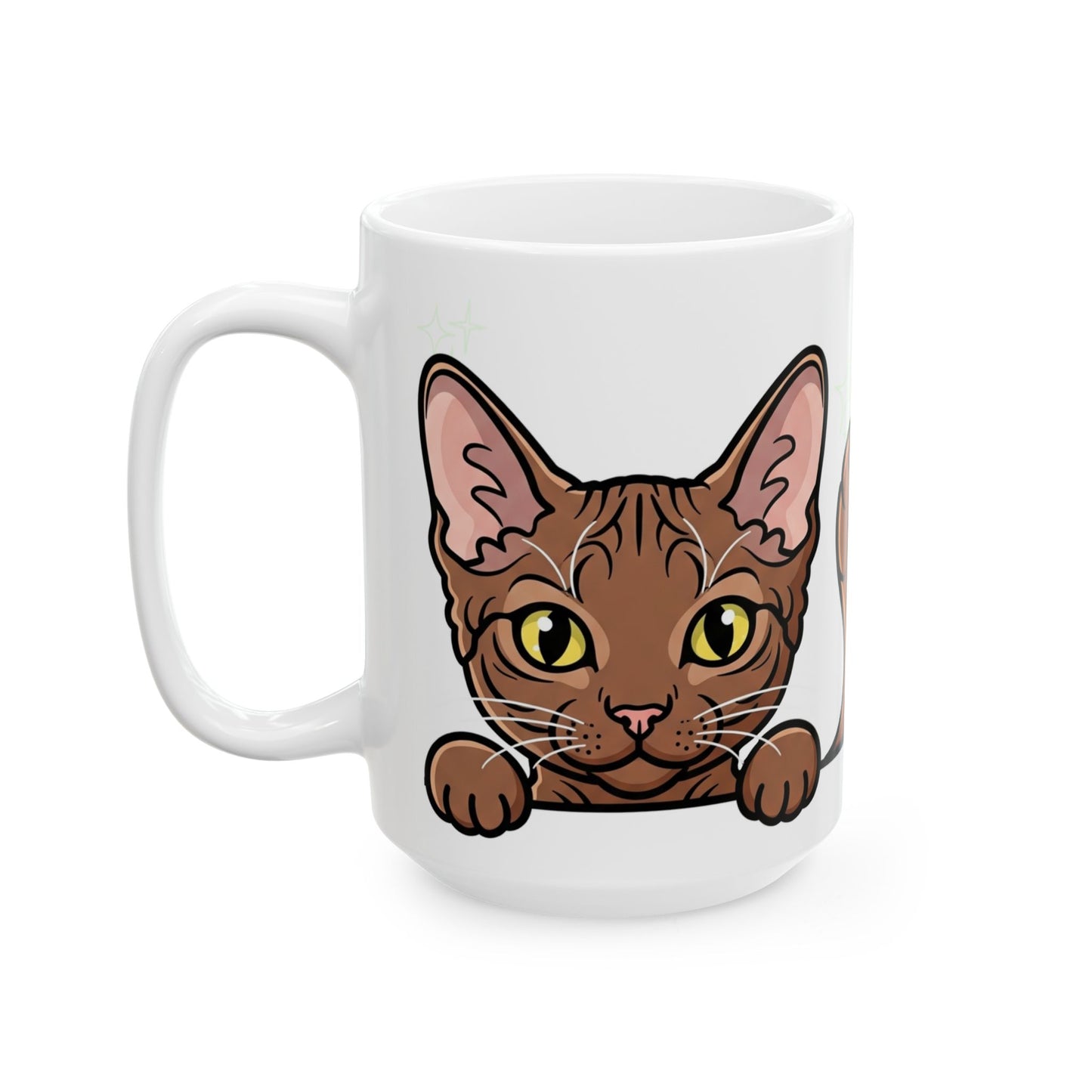 LaPerm Peek-a-Boo Mug | Best LaPerm Mama Gift
