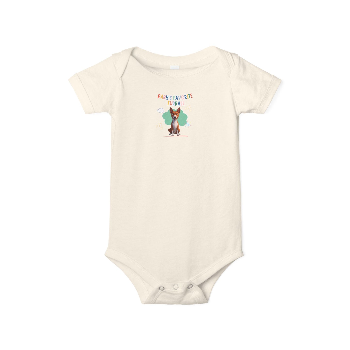 Basenji Favorite Furball Onesie