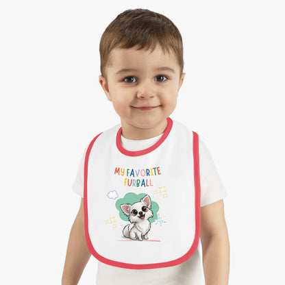 Chihuahua Favorite Furball Baby Bib