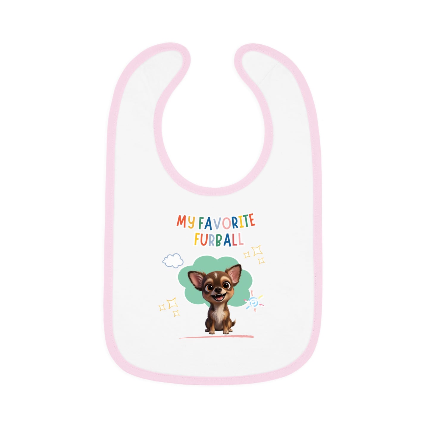 Chihuahua Favorite Furball Baby Bib