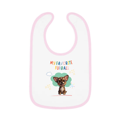 Chihuahua Favorite Furball Baby Bib