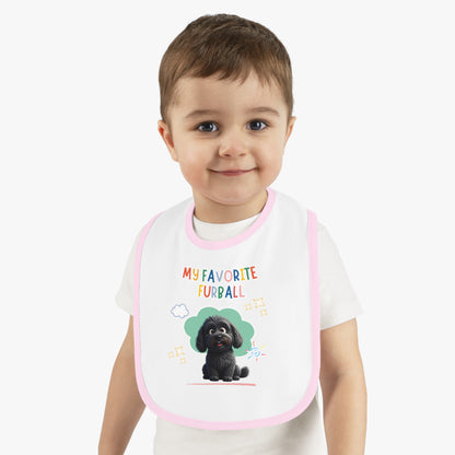 Doodle Favorite Furball Baby Bib