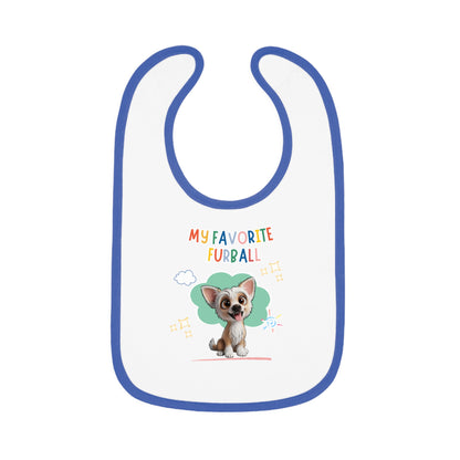 Chinese Crested Favorite Furball Baby Bib