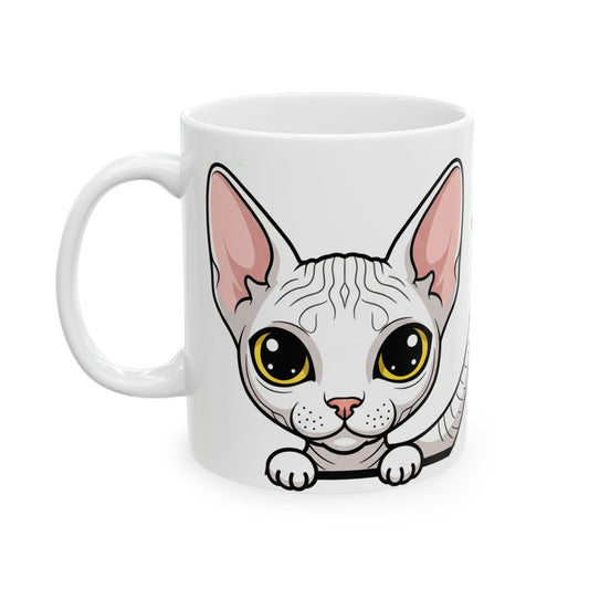 Sphynx Peek-a-Boo Mug | Best Sphynx Mama Gift