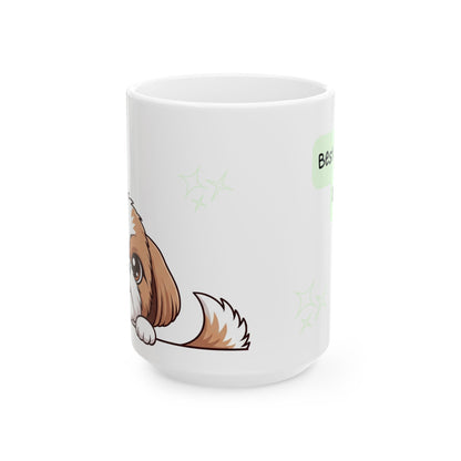 Shih Tzu Peek-a-Boo Mug | Best Shih Tzu Daddy Gift