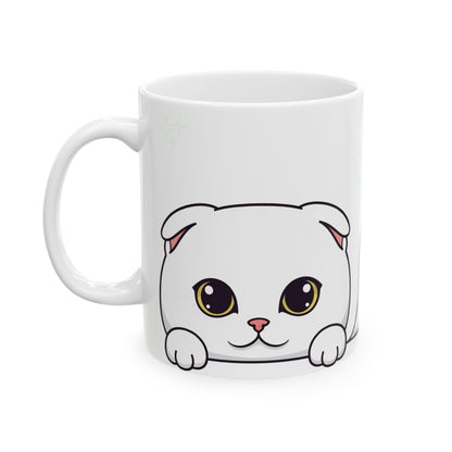 Scottish Fold Peek-a-Boo Mug | Best Scottish Fold Daddy