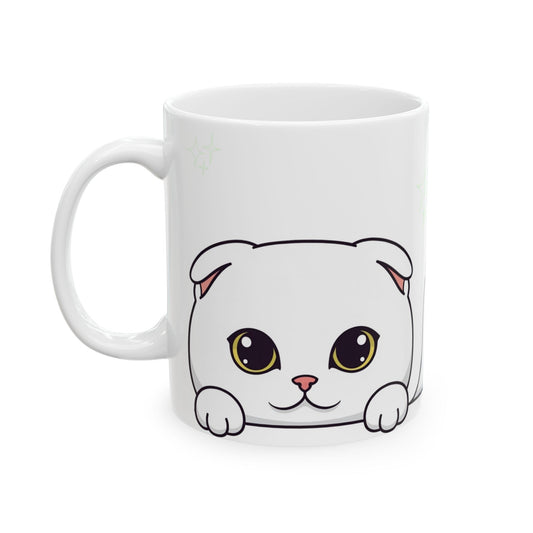 Scottish Fold Peek-a-Boo Mug | Best Scottish Fold Daddy