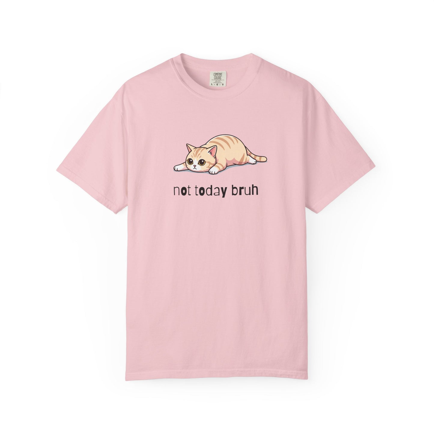Short hair cream cat Not Today Bruh T-Shirt
