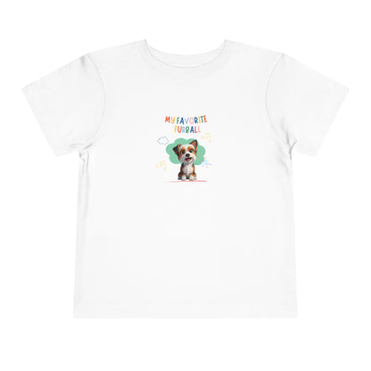 Yorkie Favorite Furball Toddler Tee