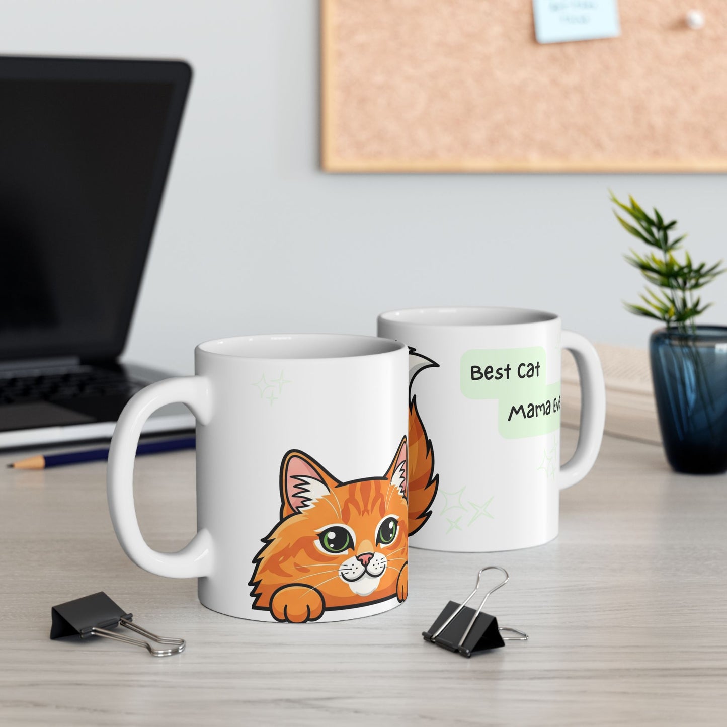 Cat Peek-a-Boo Mug | Best Cat Mama Gift