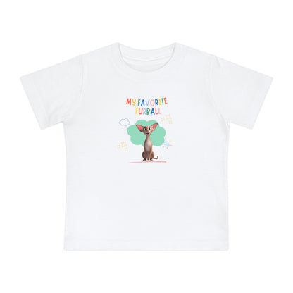 Oriental Shorthair Cat Favorite Furball Baby Tee
