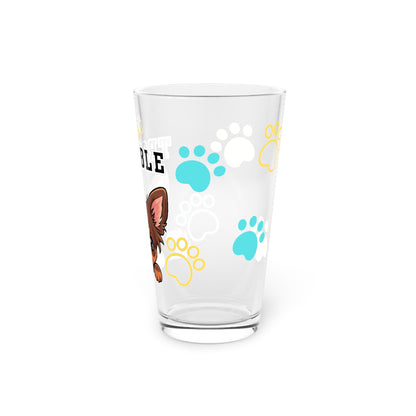 Chihuahua Tiny Trouble Pint Glass