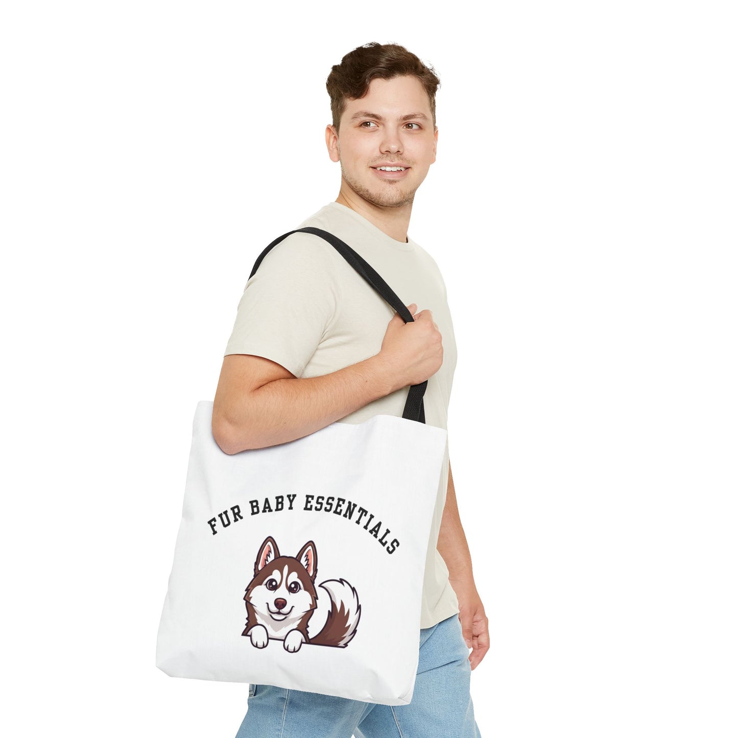 Husky FurBaby Tote Bag