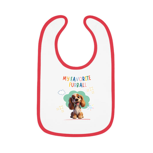 Spaniel Favorite Furball Baby Bib