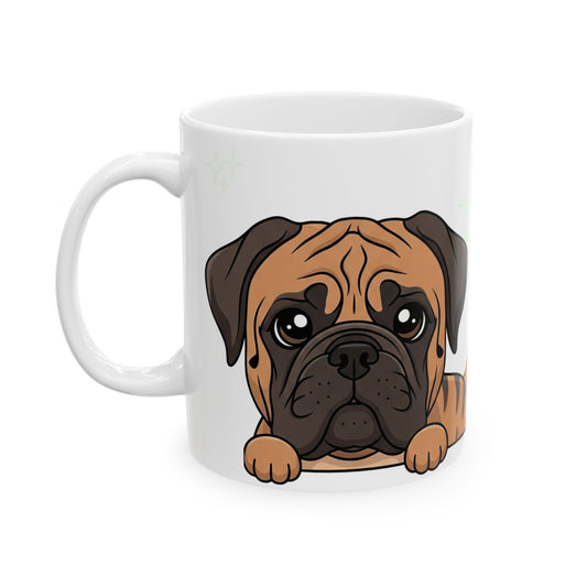 Mastiff Peek-a-Boo Mug | Best Mastiff Daddy Gift