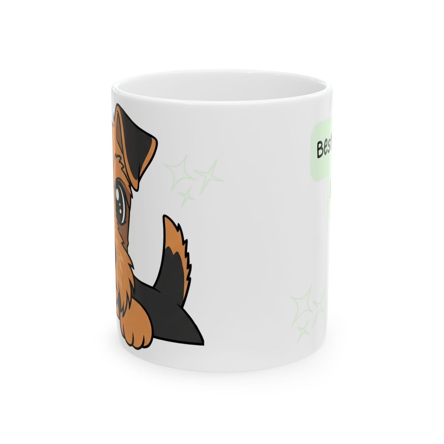 Welsh Terrier Peek-a-Boo Mug | Best Welshie Mama Gift