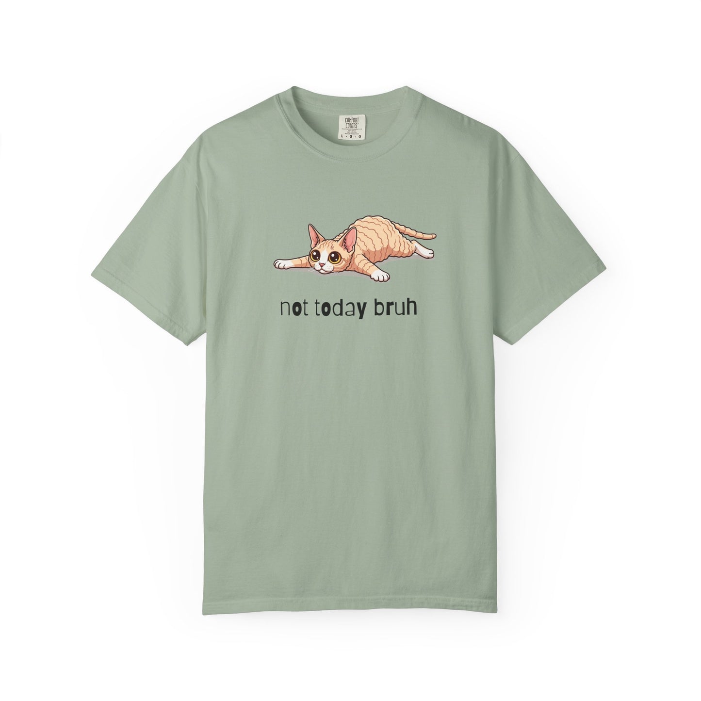 Devon Rex Not Today Bruh T-Shirt