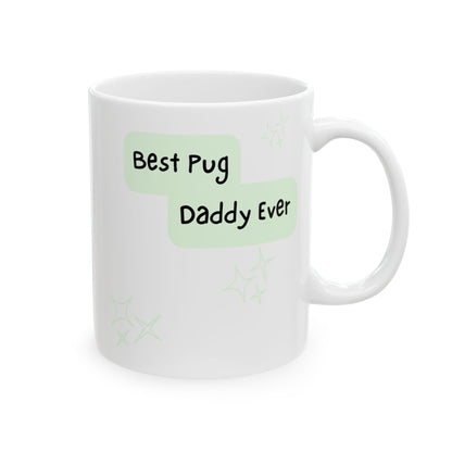 Pug Peek-a-Boo Mug | Best Pug Daddy Gift