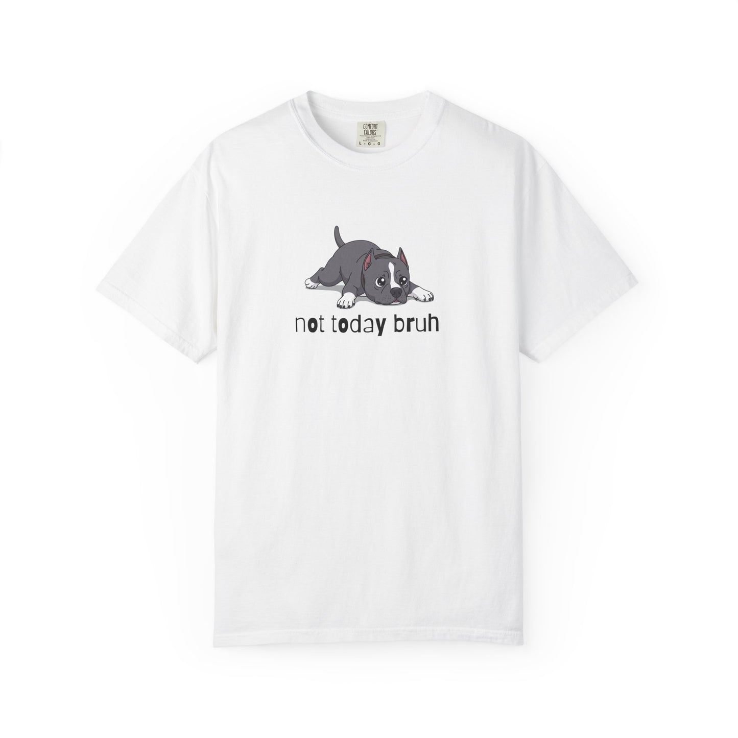 Staffy Not Today Bruh T-Shirt