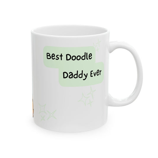 Doodle Peek-a-Boo Mug | Best Doodle Daddy Gift